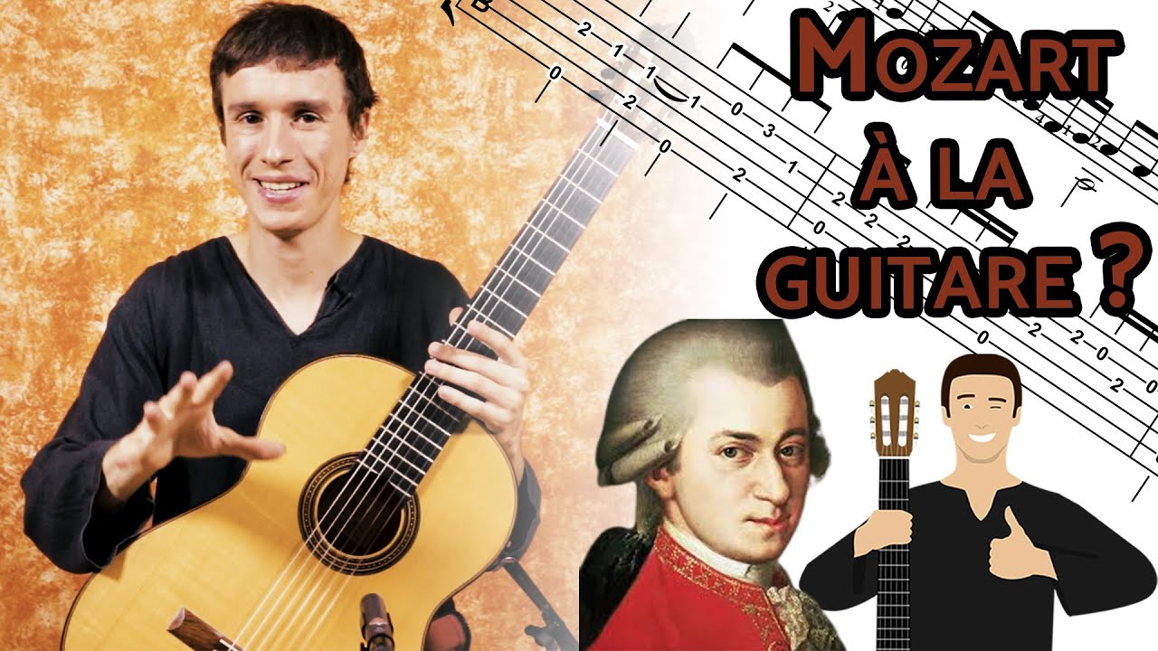 Mozart ! Eine Kleine Nachtmusik Tutoriel à la guitare ! YouTube