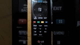 LG LCD remote ريموت شاشة ال جي سمارت وبديله