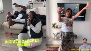 Hidden Speaker Pranks #8 || Scare Cam Show #133