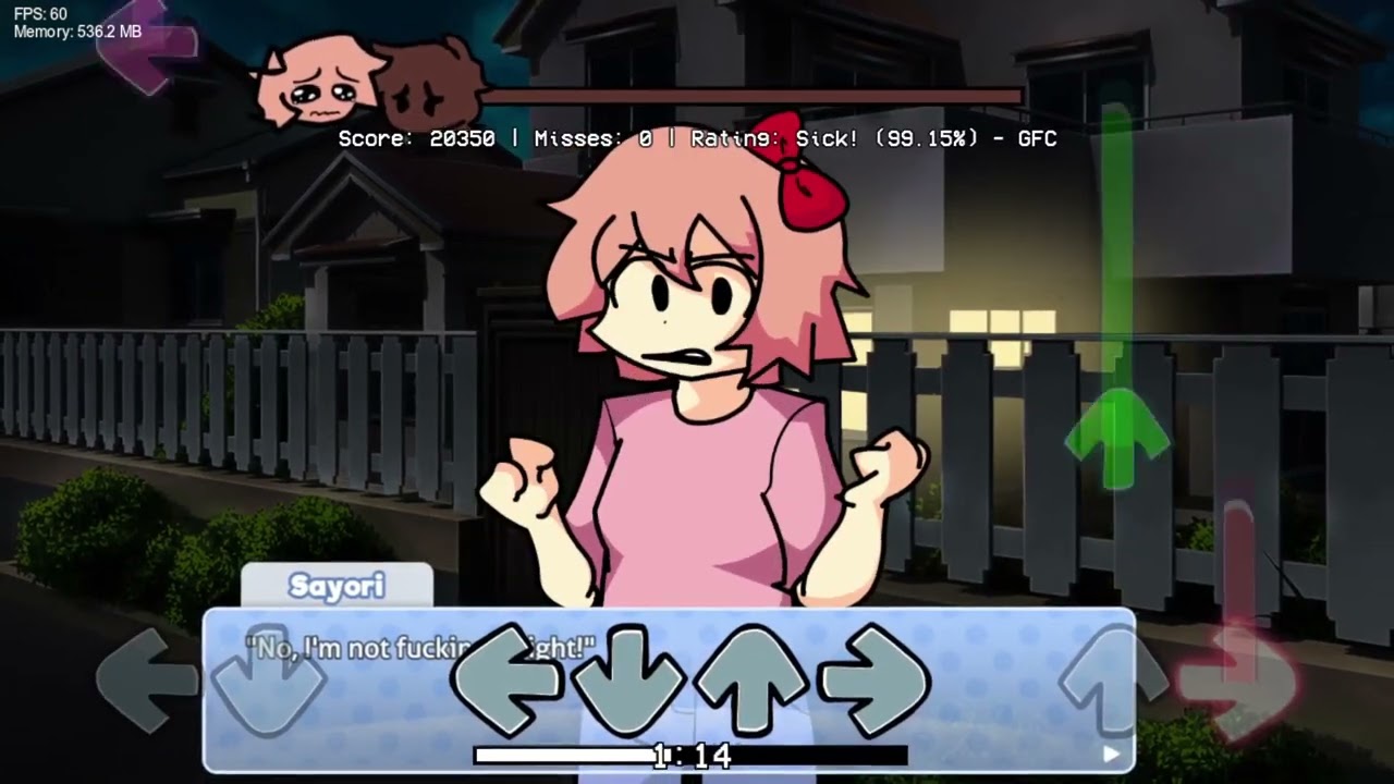 Friday Night Funkin - No, I'm not Funkin' Alright!! - Emotional Mess (composed by P.R.Dev) (FC)