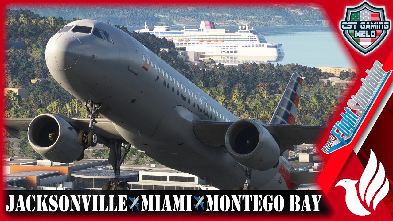 MSFS LIVE | 🚨NEW🚨 BMW-AMSIM Miami (KMIA) | American Real World OPS ...