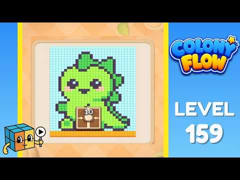 Colony Flow Level 159 Walkthrough Solution