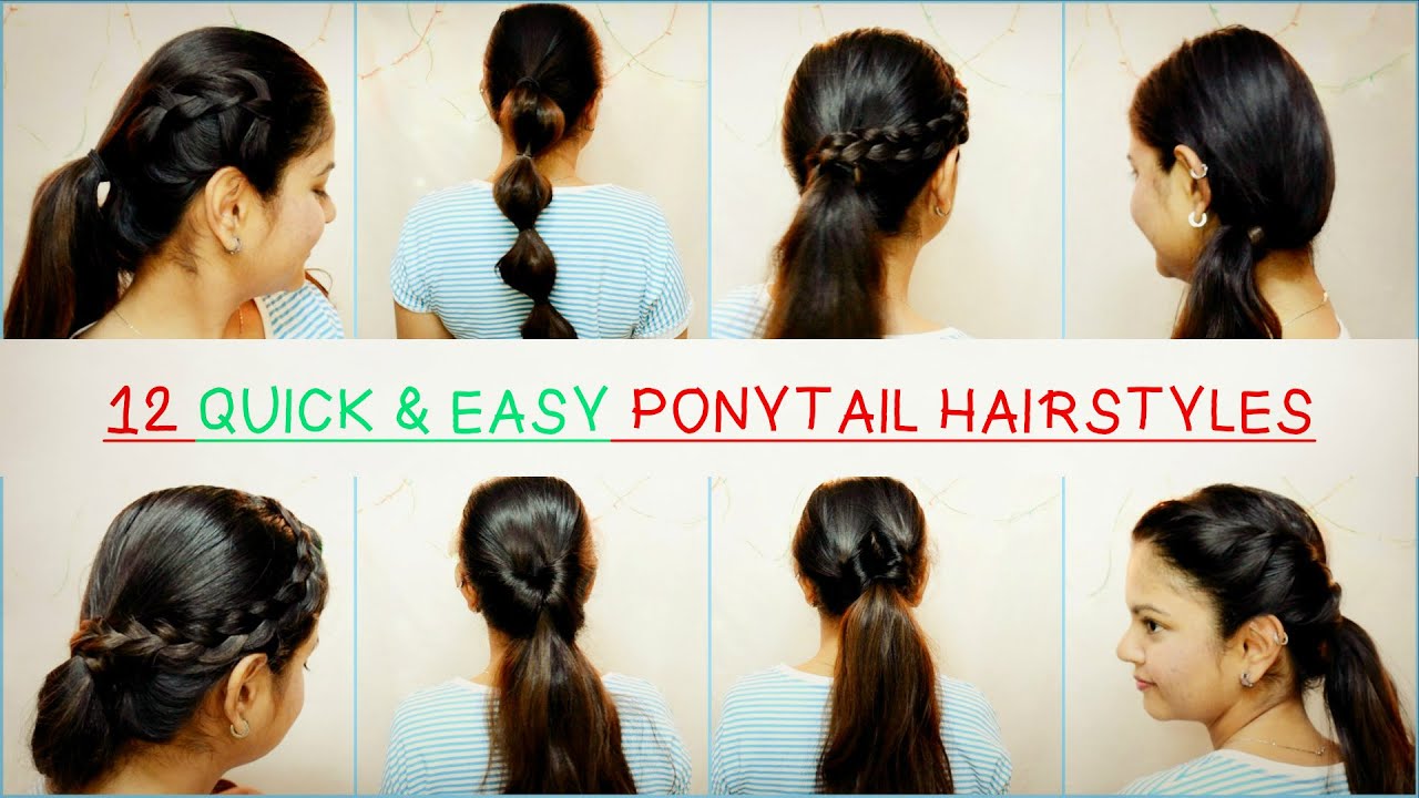 12 Quick and Easy Hairstyle Hacks to Jazz-up your Ponytail 