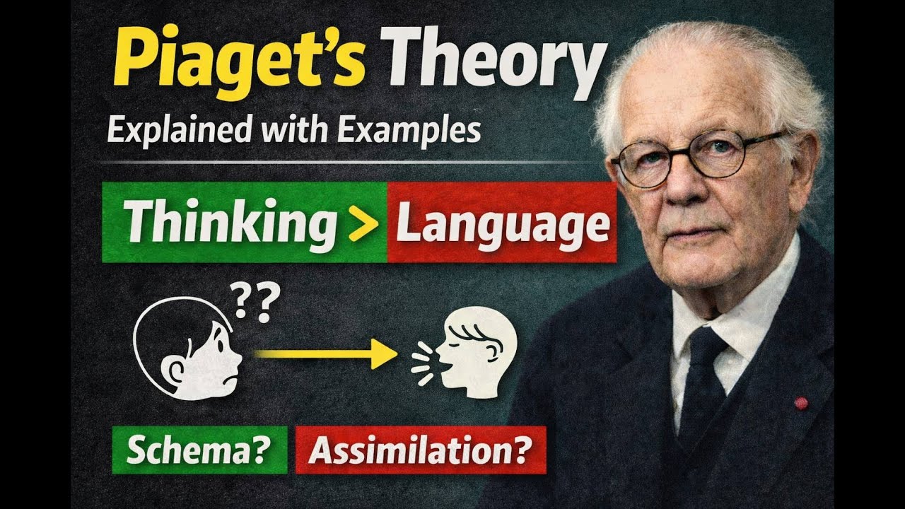Ваш ребенок не может выучить слова, не задумываясь – Секрет Пиаже. Язык в различных учебных дисци...