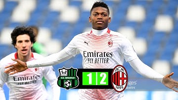 Sassuolo vs Milan 1-2 All Goals & Highlights 20/12/2020