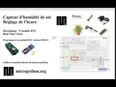 raspberry pi pico programmer RTC  +  ntp (wifi)  en python