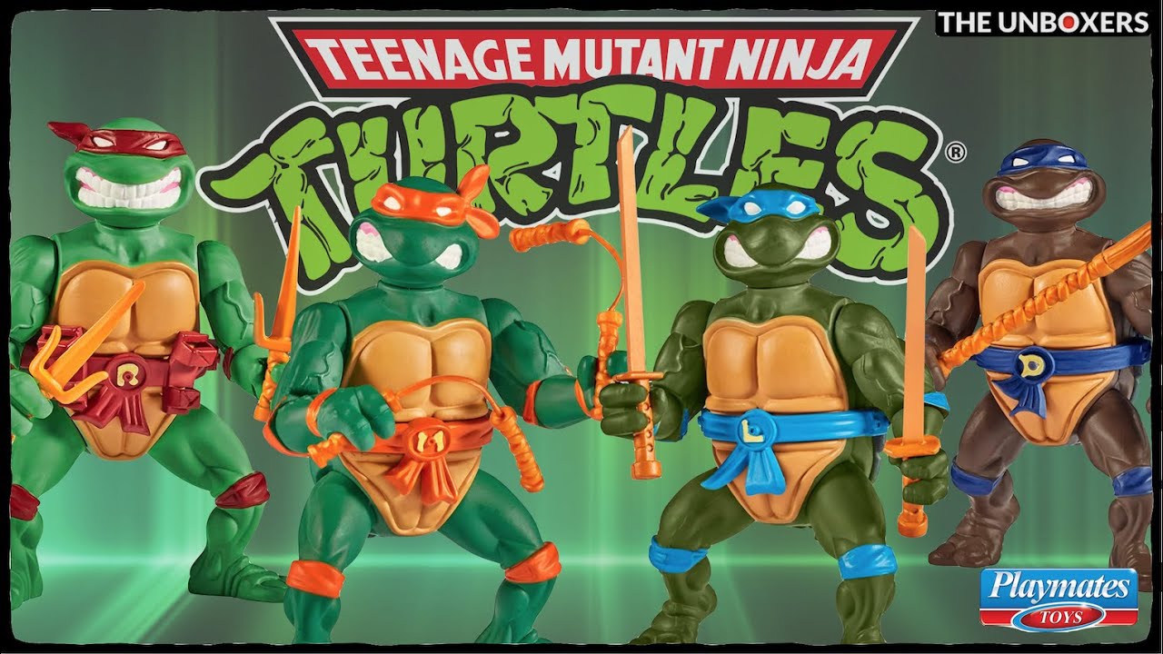 Teenage Mutant Ninja Turtles TMNT Classics Action Figure with Storage Shell by Playmates Toys