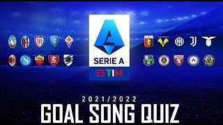 SERIE A GOAL SONG QUIZ⚽⚽⚽|2020/21