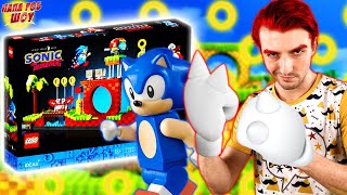 Лего Соник И Доктор Эггман! Папа Боб Собирает Lego Sonic На Папа Роб Шоу!