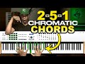 Play this 251 Passing Chord Progression | Chromatic Piano Masterclass