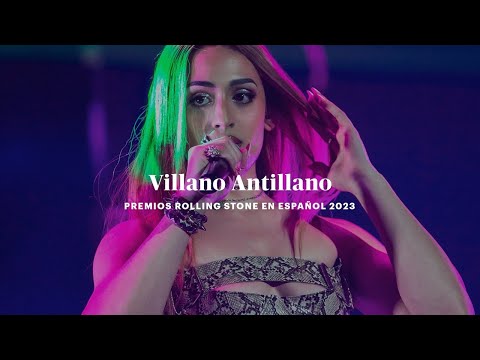 #Show | Revive el show de Villano Antillano | Premios ROLLING STONE en ESPAÑOL 2023