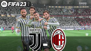 FIFA 23 - MESSI, RONALDO, MBAPPE, NEYMAR, ALL STARS | JUVENTUS - AC MILAN 4/27/2024