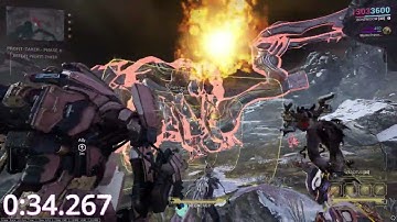 Profit Taker Speedrun in 56 seconds! Feat. Sicarus Prime Incarnon (reupload)