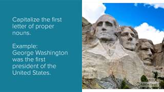 Capitalization Rules