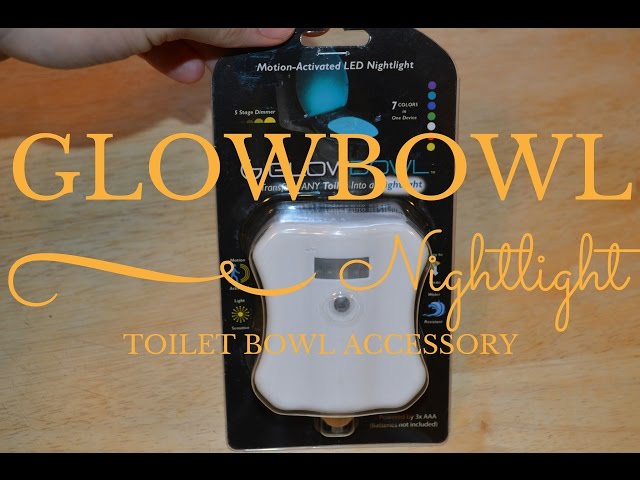 GlowBowl - Motion Activated Night Light For Your Toilet » Gadget Flow