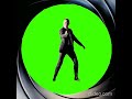 007 intro barrel green screen #2