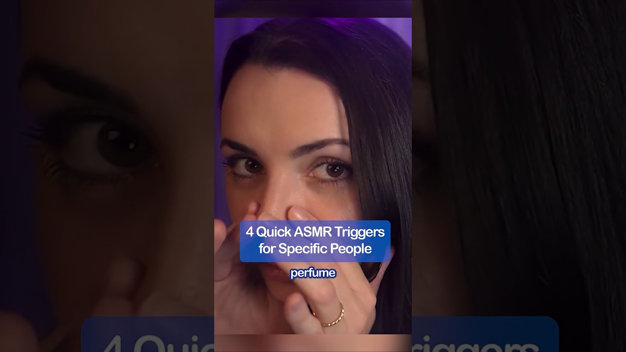 4 Quick ASMR Triggers for Specific People #shorts