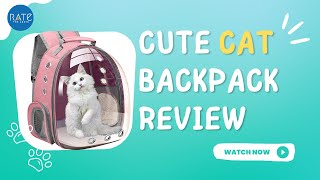 Cute Cat Backpack Unboxing and Review!