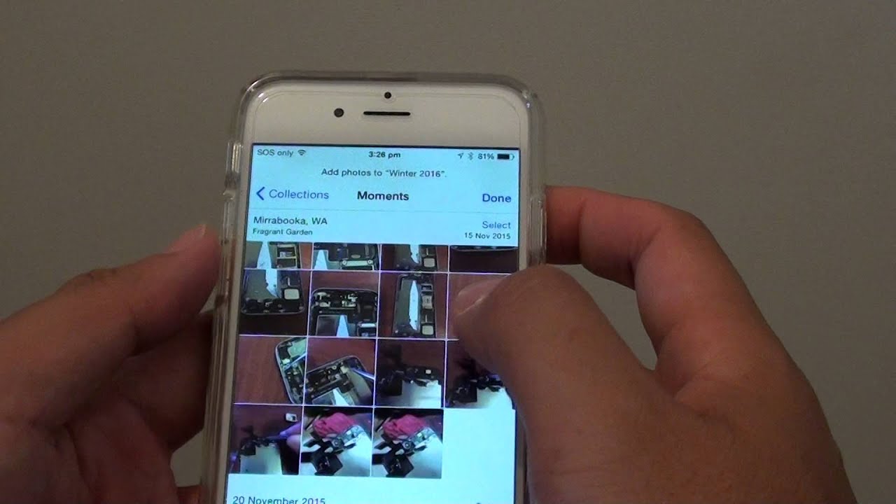 iPhone 6: How to Create New Photo Album