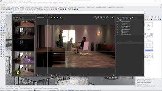 VRAY RHINO Videocourse - 20 - Post-Production, Channels and Layers, History, Lens Effect, Correction
