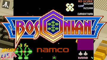 Bosconian! (Atari 8 bit computers)
