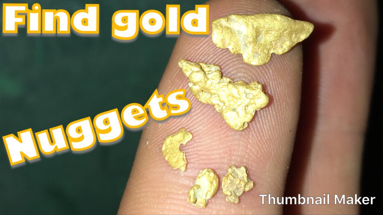 Metal Detecting Finding gold nuggets YouTube