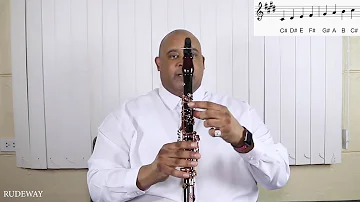 How to play C# Minor Scale on Clarinet