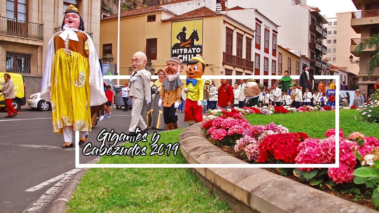 Gigantes y Cabezudos  S/C de La Palma (Mascarones) | 2019