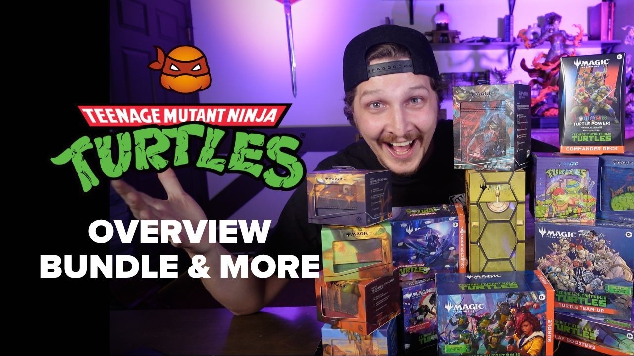 Bundle Opening & Product Guide for Magic: The Gathering x TMNT