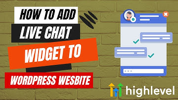 How To Add Live Chat Widget To WordPress Website | GoHighLevel Live Chat Widget