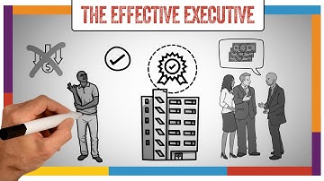 The Effective Executive Summary & Review (Peter Drucker) - ANIMATED
