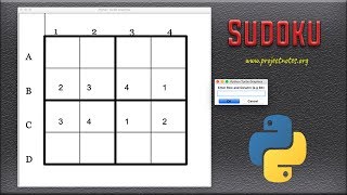 Sudoku Game In Python With Source Code screenshot 3