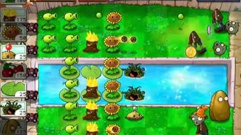 Plants vs. Zombies HD - Level 3-9 Walkthrough - Adventure Guide Solution IPhone IPad Android