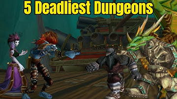 TOP 5 Deadliest Dungeons in WOW CLASSIC HARDCORE