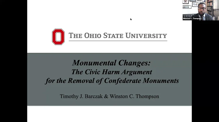 Monumental Changes: The Civic Harm Argument for th...