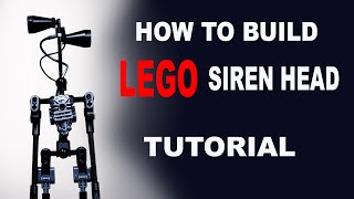 How To Build LEGO SIREN HEAD 🔴 Lego SIREN HEAD