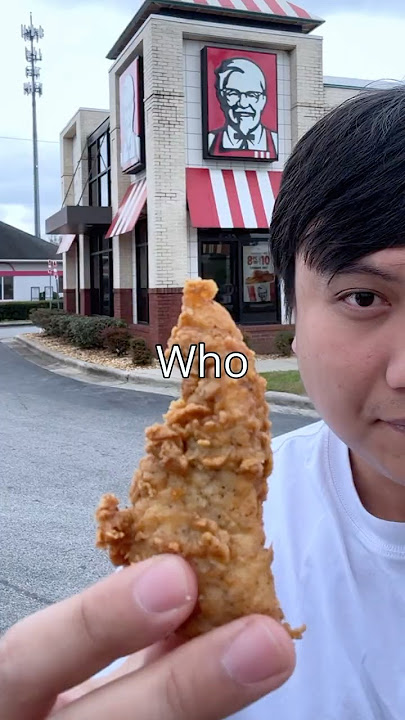 Download lagu Who Got The Worst Chicken tender ?
