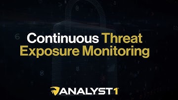 Continuous Threat Exposure Monitoring