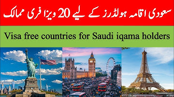 List of 20 visa free countries for Saudi iqama holders 2025 | Complete Information 💯✅