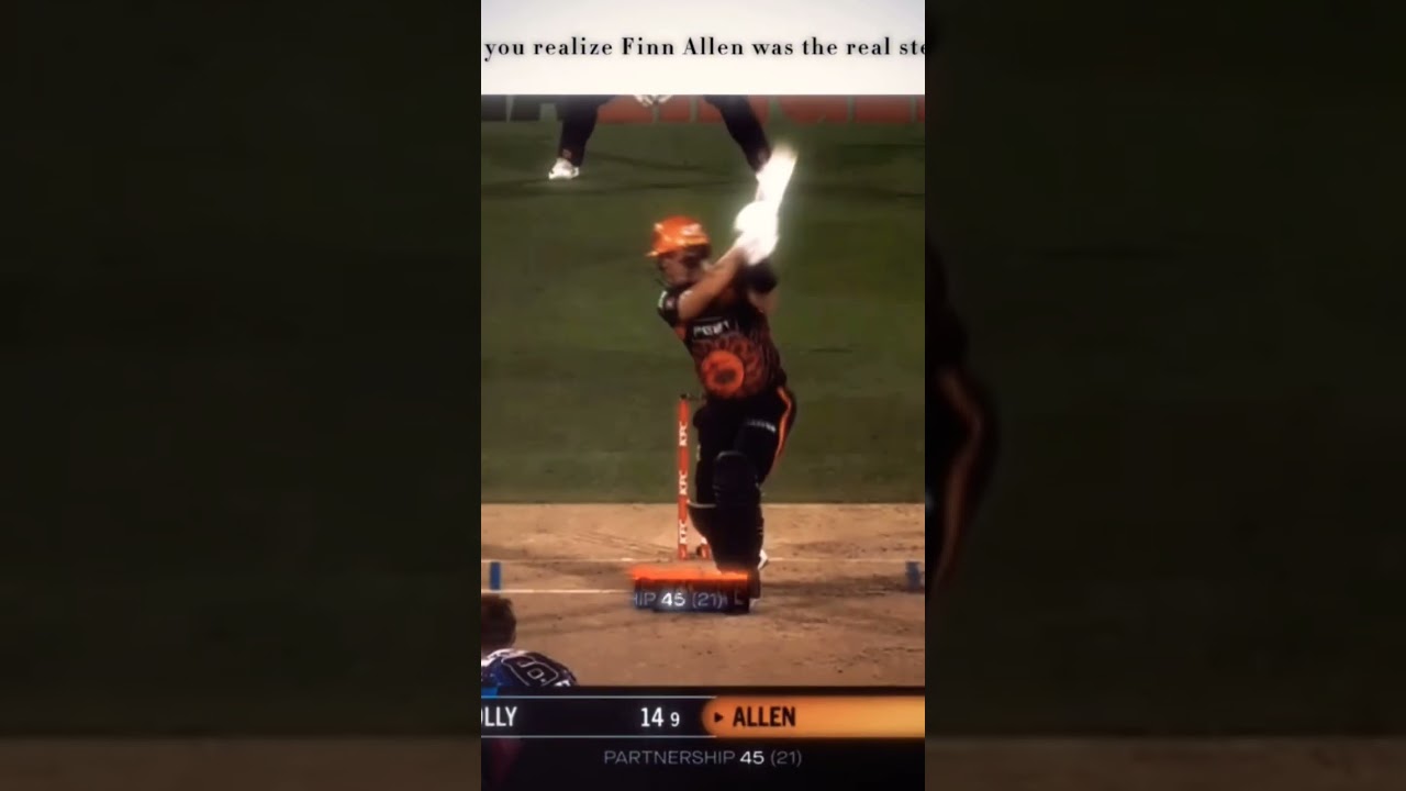 finn Allen 🎀✨ ||#kkr #ipl ||