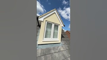 Freshly rendered dormers in the ☀️ #loftconversion #loft #building #construction #homeideas #home