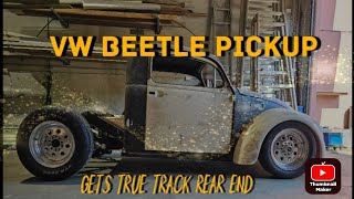 beetle pickup gets mendeola true track rear end