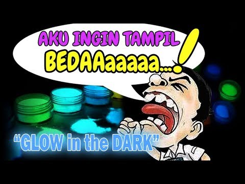 Membuat Cat Glow in the Dark Sendiri | Pituaji