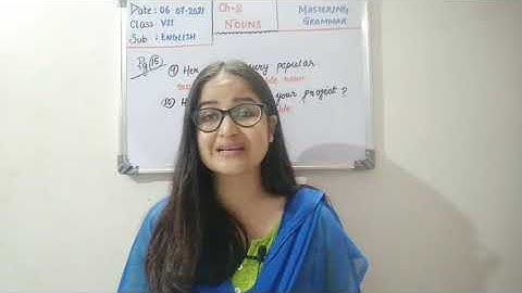 CLASS VII ENGLISH 06-07-2021 by Ms. SHWETA SHUKLA