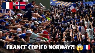 France Fans COPIED Norway's VIRAL RO Celebration?! 😱🇫🇷🇳🇴