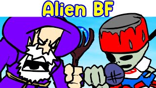 FNF: Wizard vs "Human" (VS Alien BF)