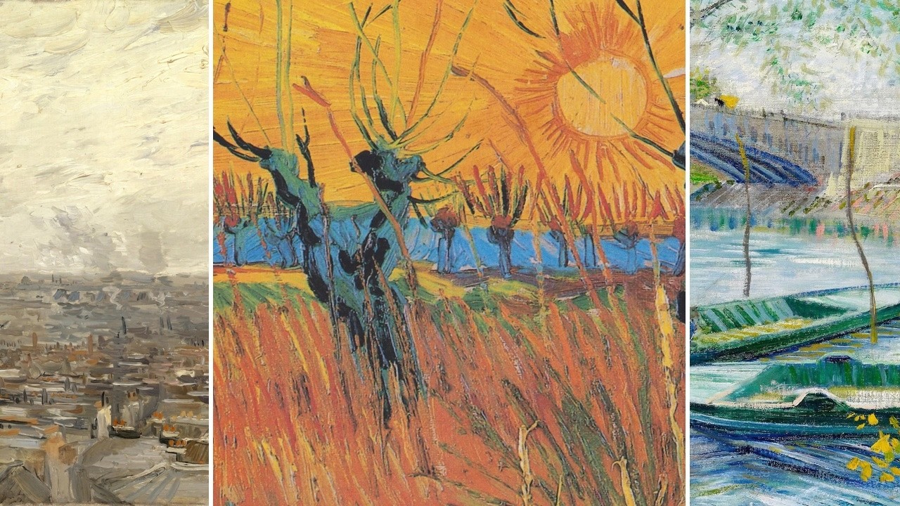 Vincent van Gogh Art TV — Silent Art Gallery · September 4 Afternoon | Pollard Willow… & others