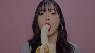 ASMR Banana Eating Sounds🍌 Sticky Mouth Sounds