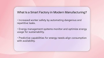 What Is a Smart Factory in Modern Manufacturing? | How It Comes Together