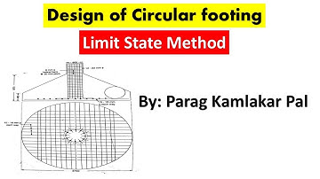Design of circular footing